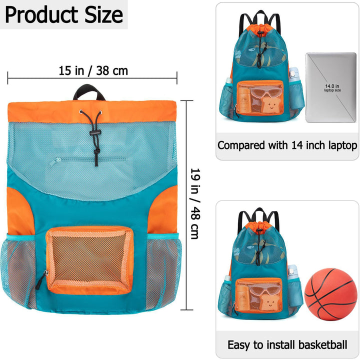 Sporty Mesh Backpack Kalsten
