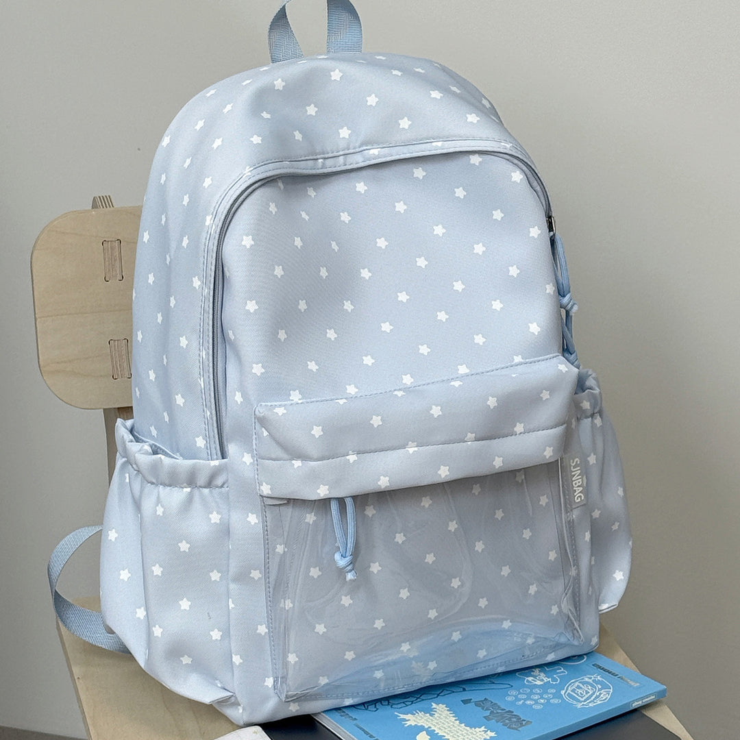 Cute Star-Printed Casual Backpack Kalsten