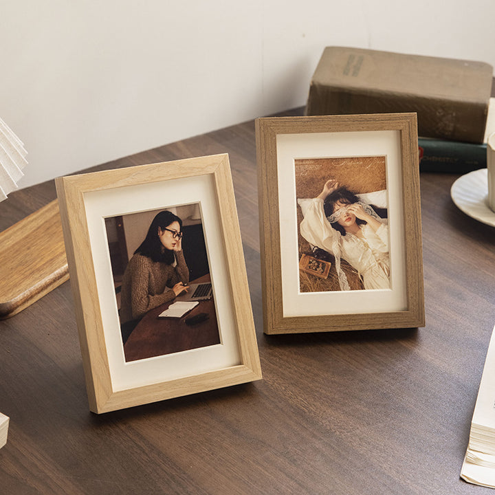 Minimalist Wooden Photo Frame