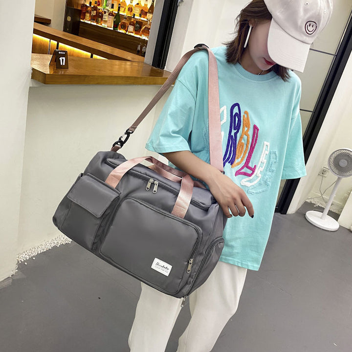 Spacious Multi-Pocket Sports Duffel Bag Kalsten