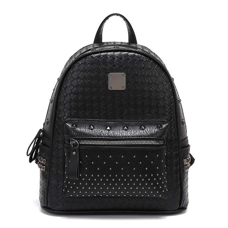 Studded Leather Backpack Kalsten