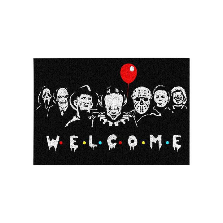 Halloween-Themed Decorative Welcome Mat Kalsten