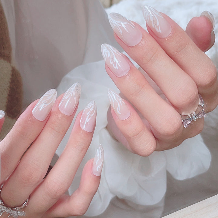 Artistic Press-On Nails