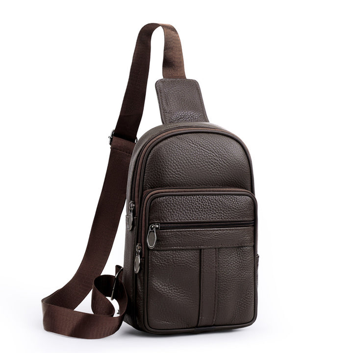 Lightweight Leather Sling Bag