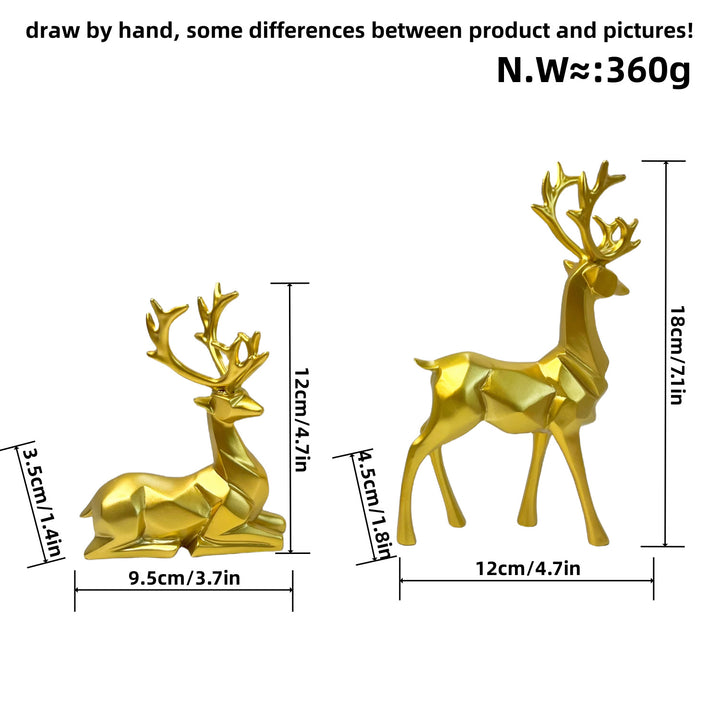 Elegant stag sculpture Kalsten