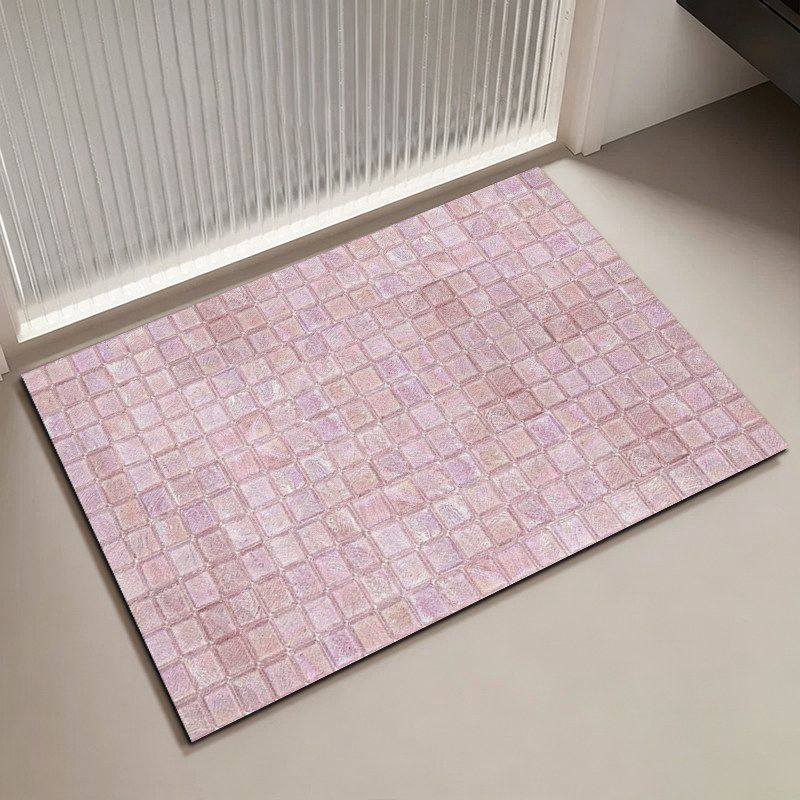 Mosaic Pattern Bath Mat Kalsten