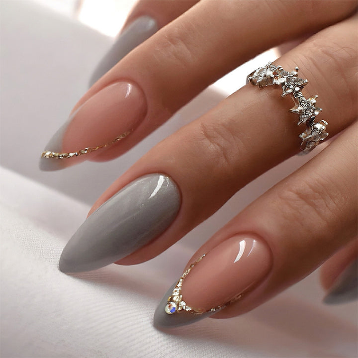 Premium Press-On Nail Art Set with Stylish Designs Kalsten