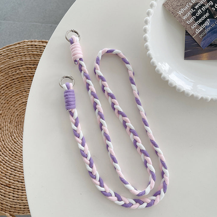 Colorful Braided Keychain Strap Kalsten