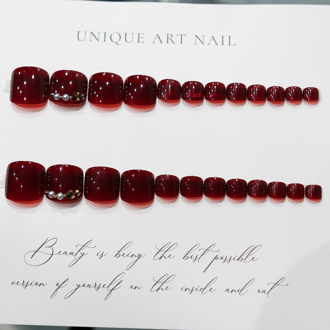 Decorative Pedicure Nail Art
