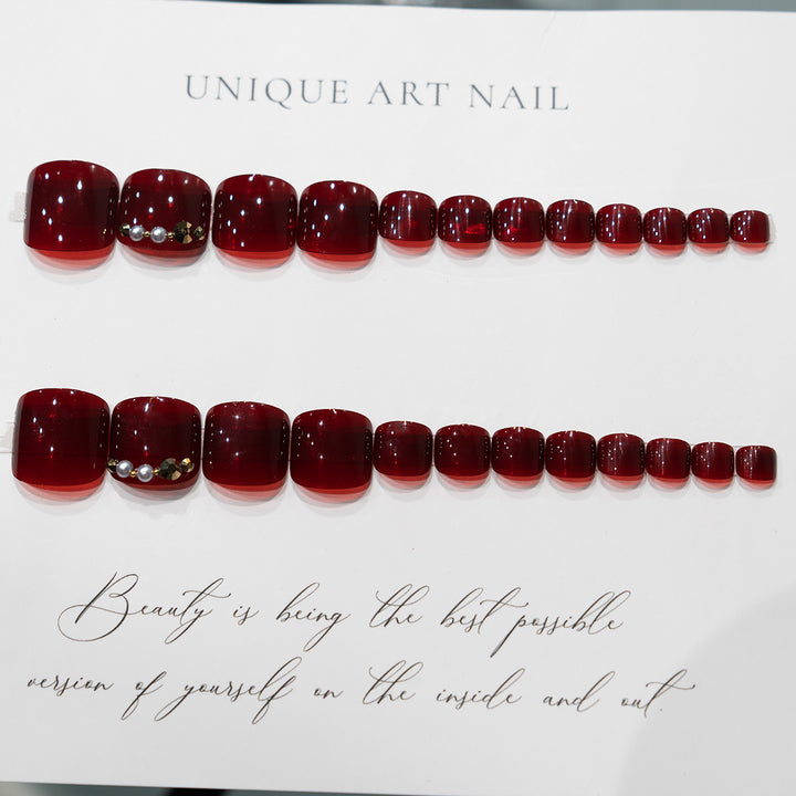 Decorative Pedicure Nail Art