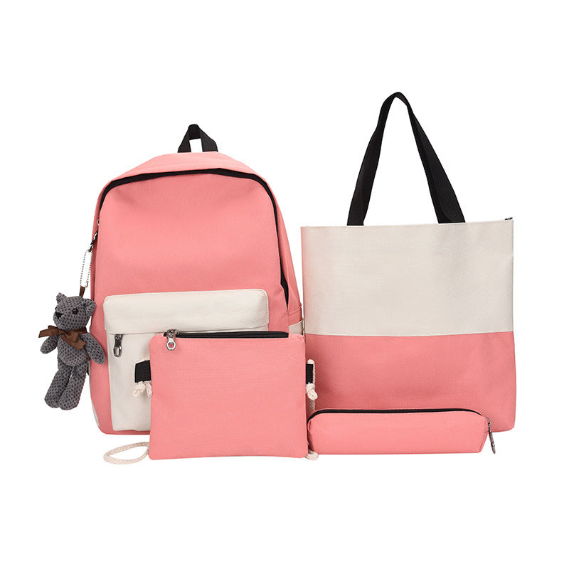 5-Piece Leisure Backpack and Tote Bag Set Kalsten