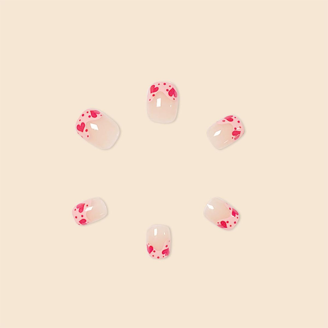 Heart-Themed Manicure Set