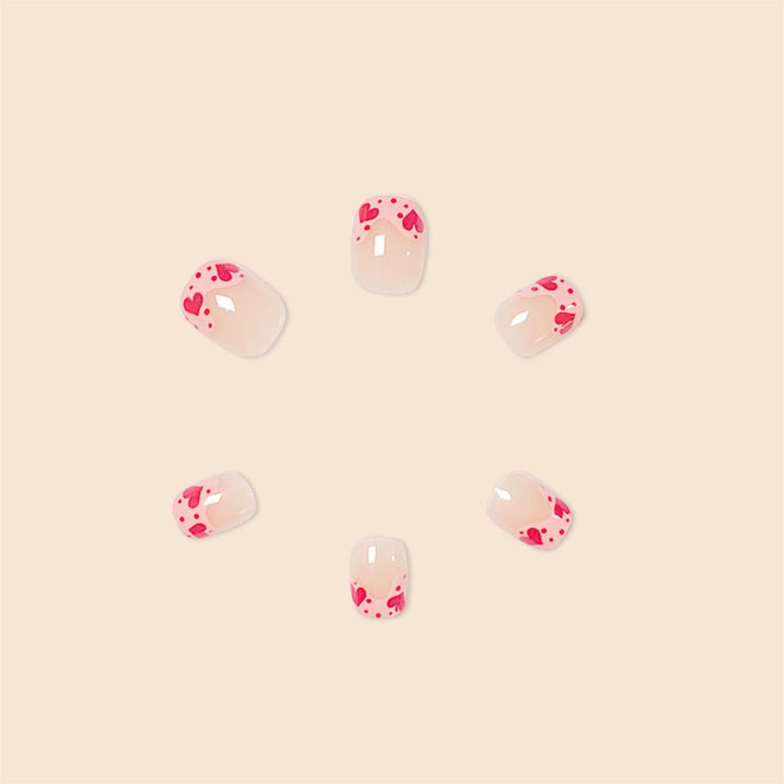 Heart-Themed Manicure Set