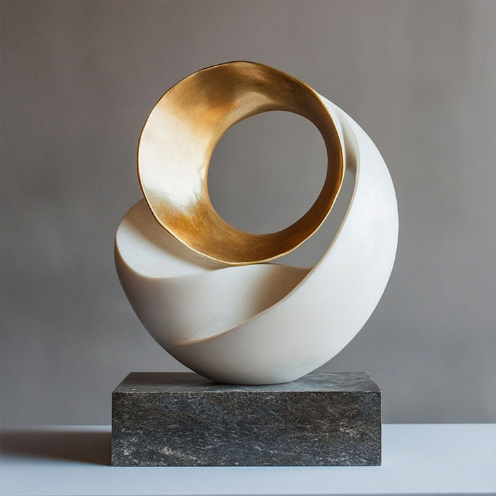 Abstract Decorative Bird Sculpture