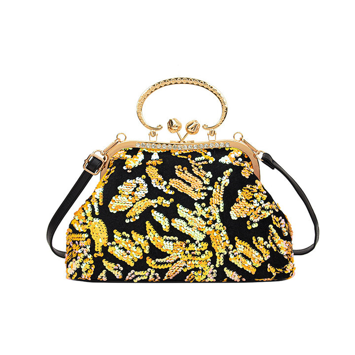 Elegant Sequined Evening Handbag
