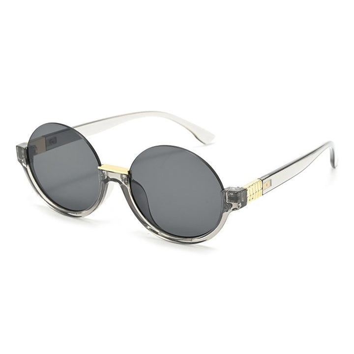 Women’s modern round sunglasses with elegant accents and UV protection Kalsten