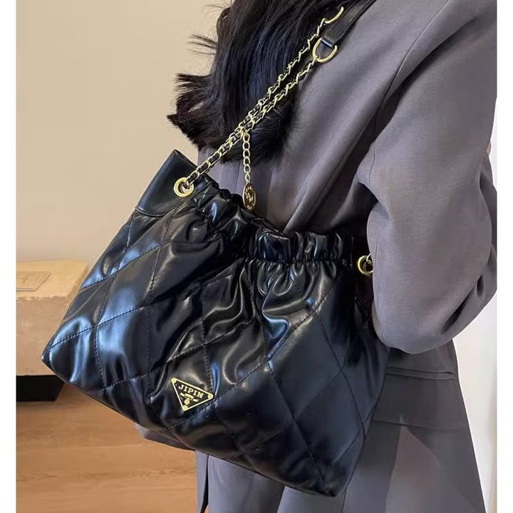 Chic Quilted Shoulder Bag Kalsten