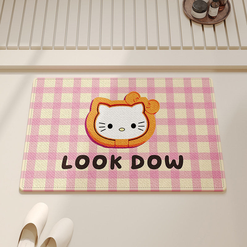 Playful Cartoon-Themed Area Rug