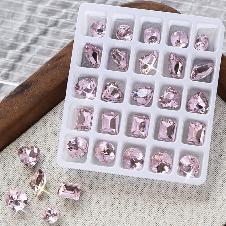 Decorative Resin Nail Art Gem Set