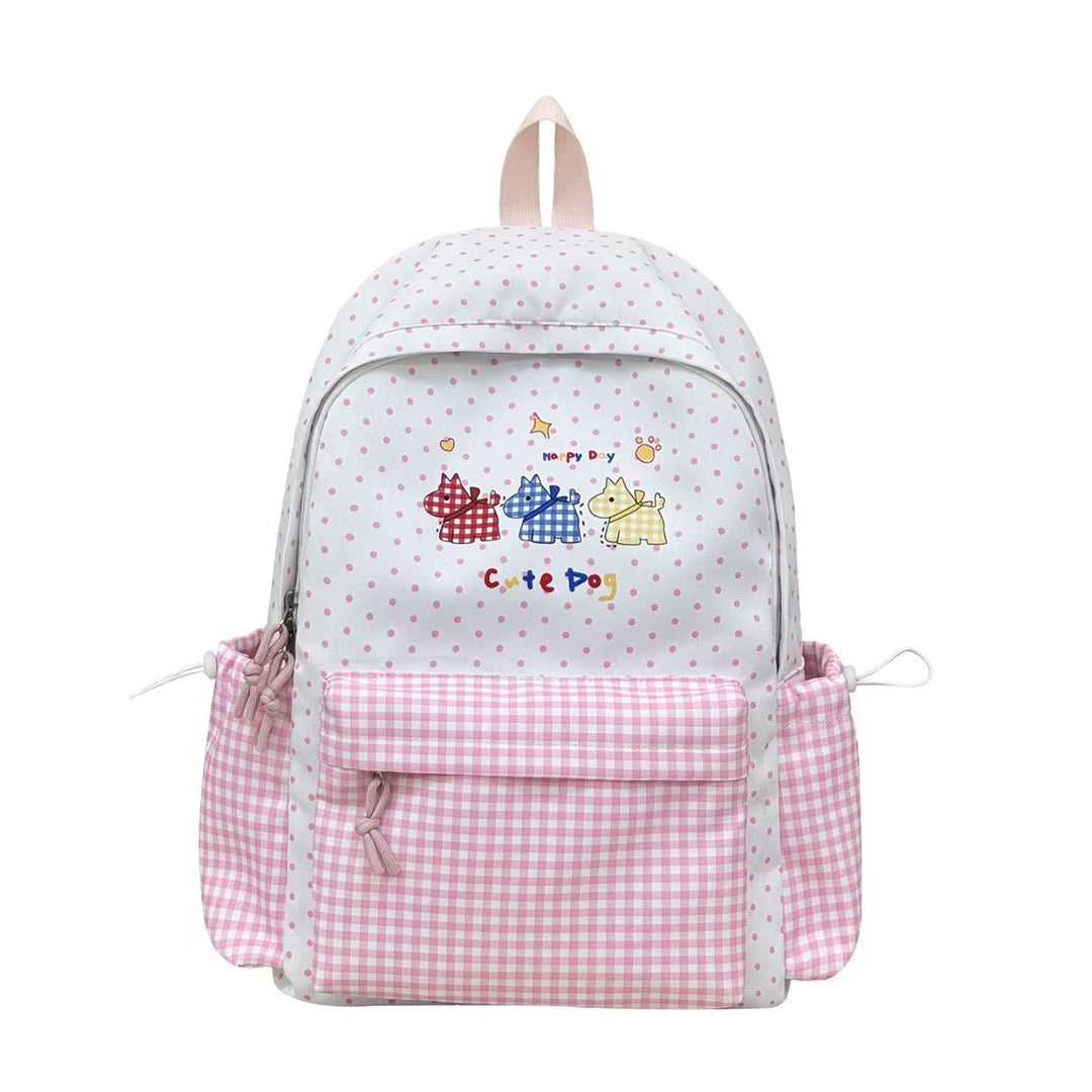 Backpack with Playful Animal Design and Ergonomic Compartment Layout Kalsten