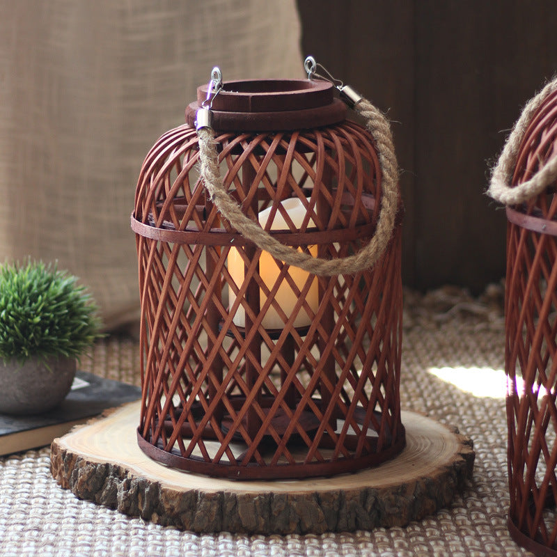 Handcrafted Rattan Lamp Kalsten