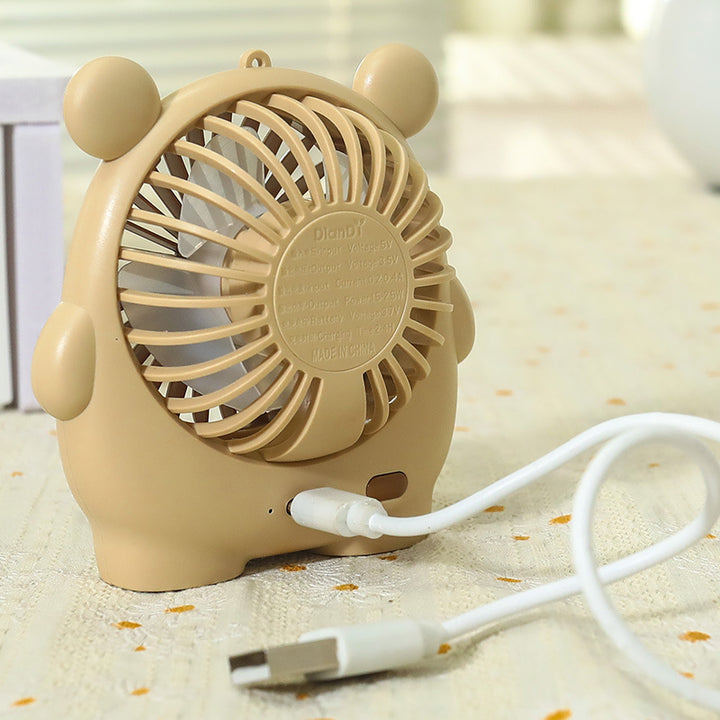 Women’s portable mini fan in playful animal design Kalsten