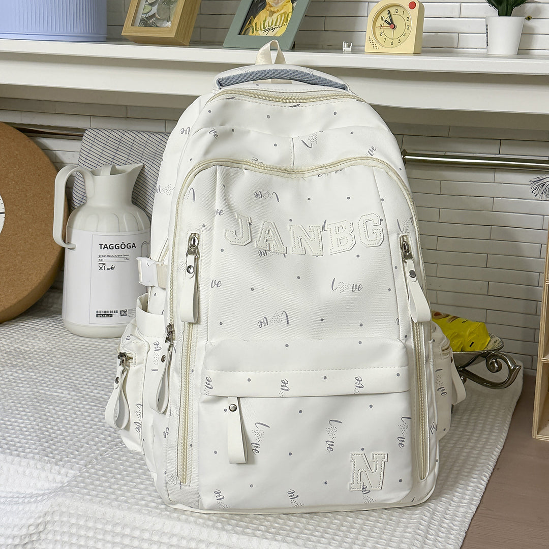 Stylish Non-Transparent Fabric Backpack Kalsten