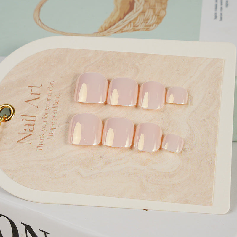 Glossy Short Press-On Nail Set Kalsten