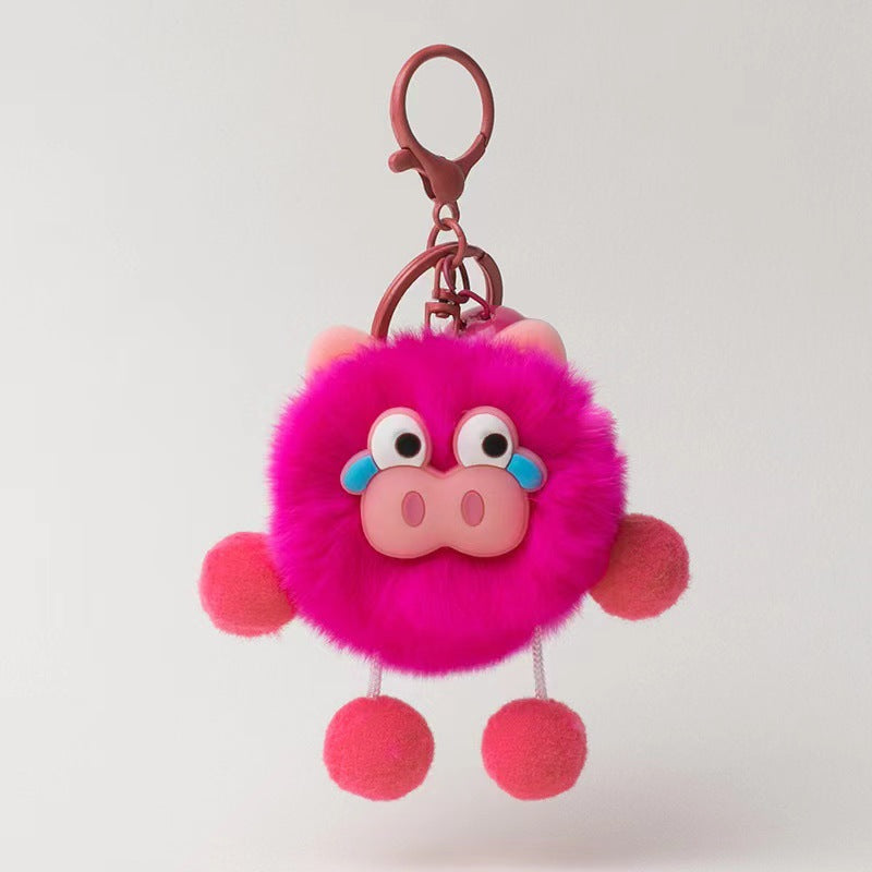Cute Plush Animal Keychain Accessory Kalsten
