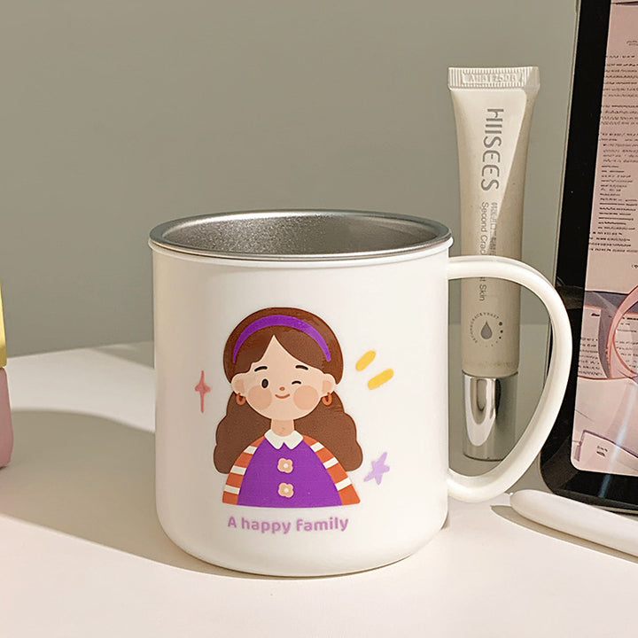 Ceramic mug with cheerful family motif Kalsten 1786635457