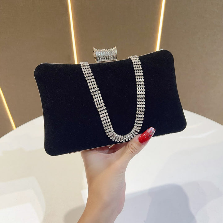 Luxurious Velvet Evening Handbag