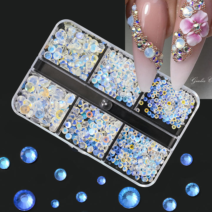 Nail Art Decoration Rhinestones Set