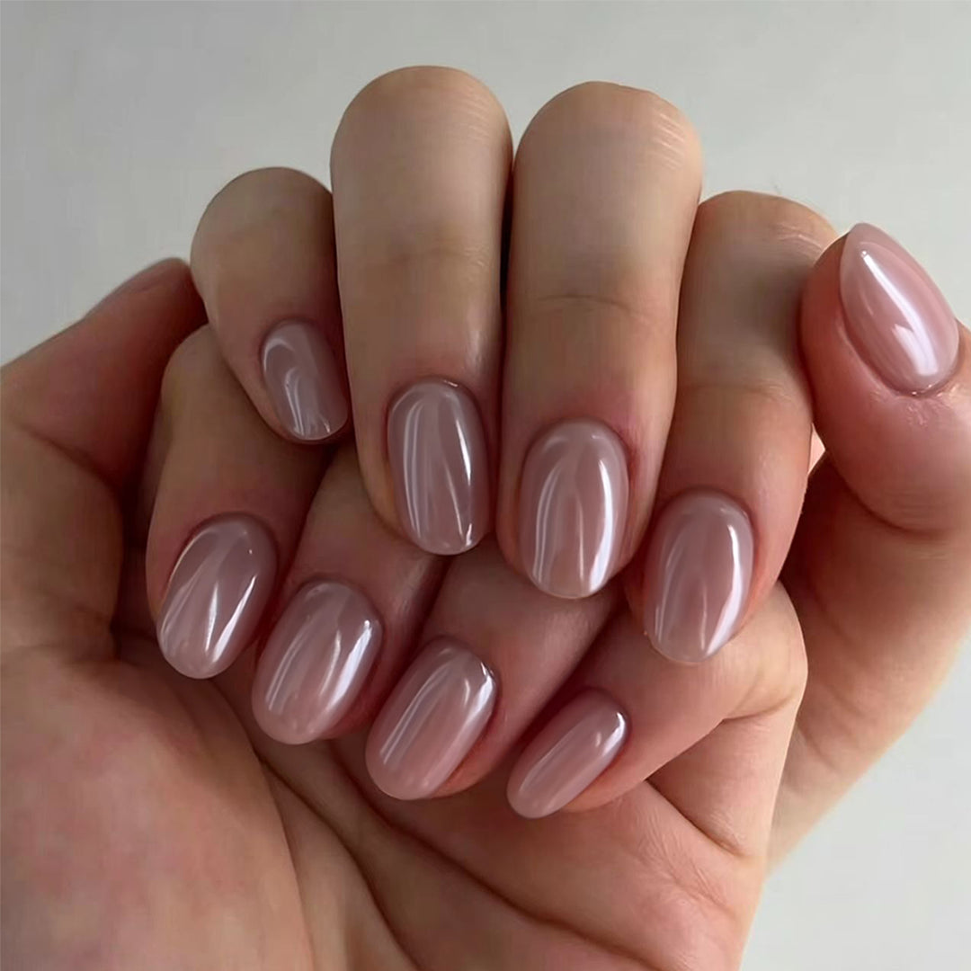 Artistic Gel Nails with Glossy Finish Kalsten