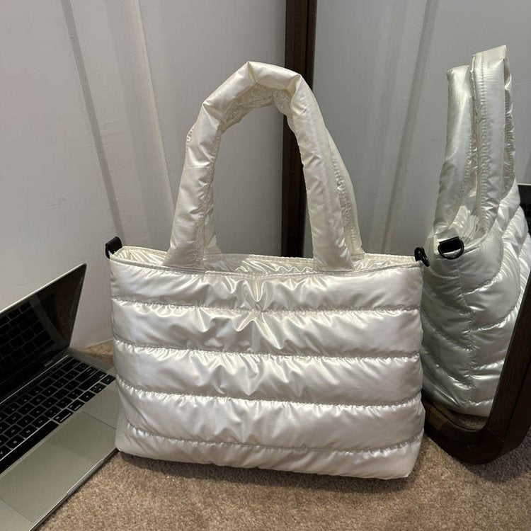 Padded Puffer Handbag