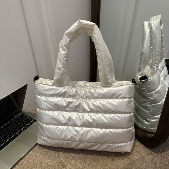 Padded Puffer Handbag