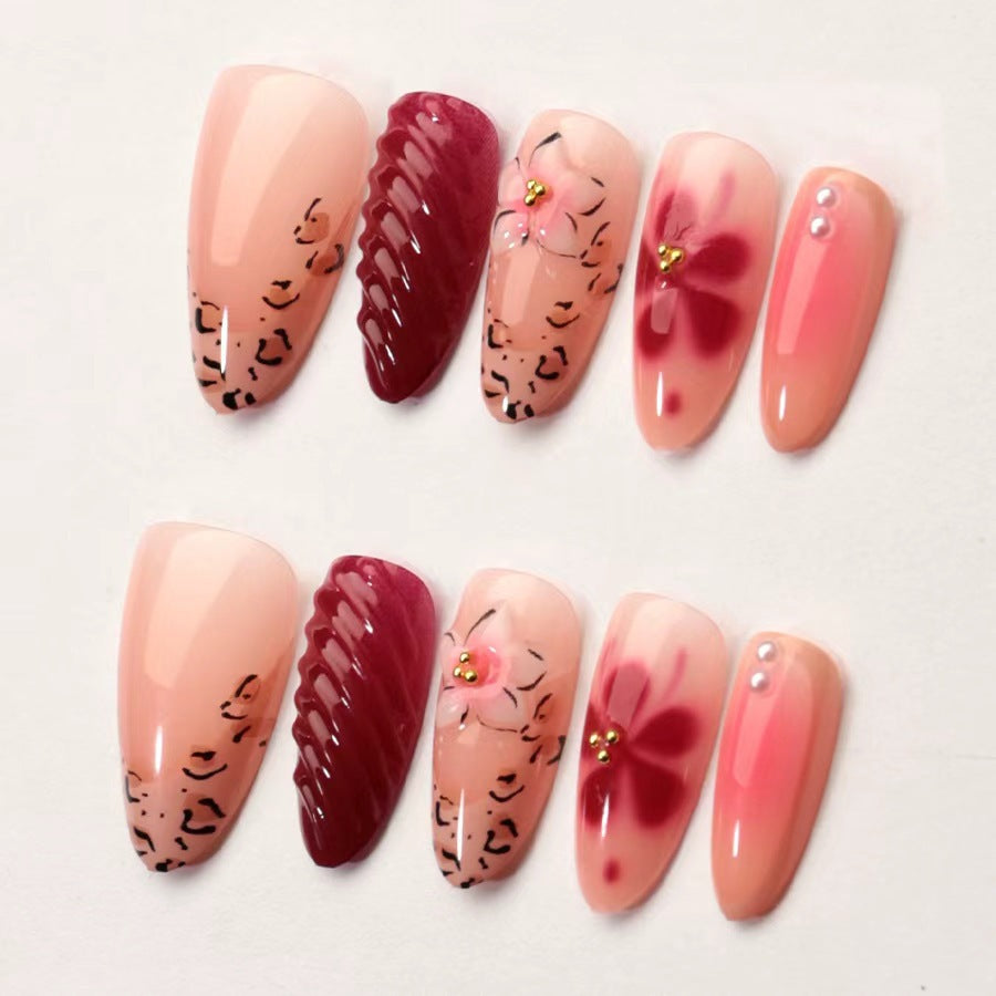 Floral Artistry Press-On Nail Set Kalsten