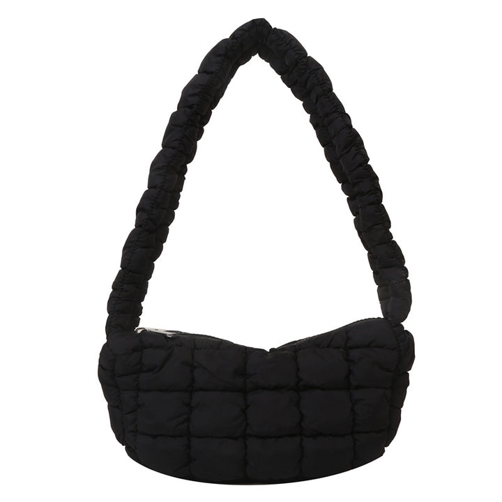 Puffer-Style Handbag