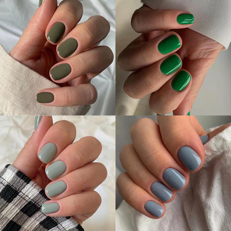 Creative Nail Art with Elegant High Gloss Finish Kalsten