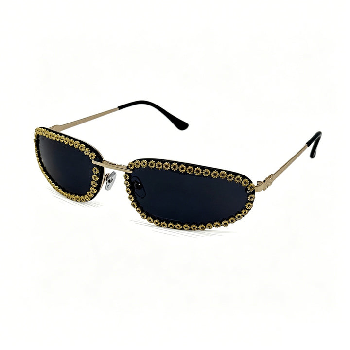 Ladies fashionable sunglasses with sparkling stone embellishment Kalsten