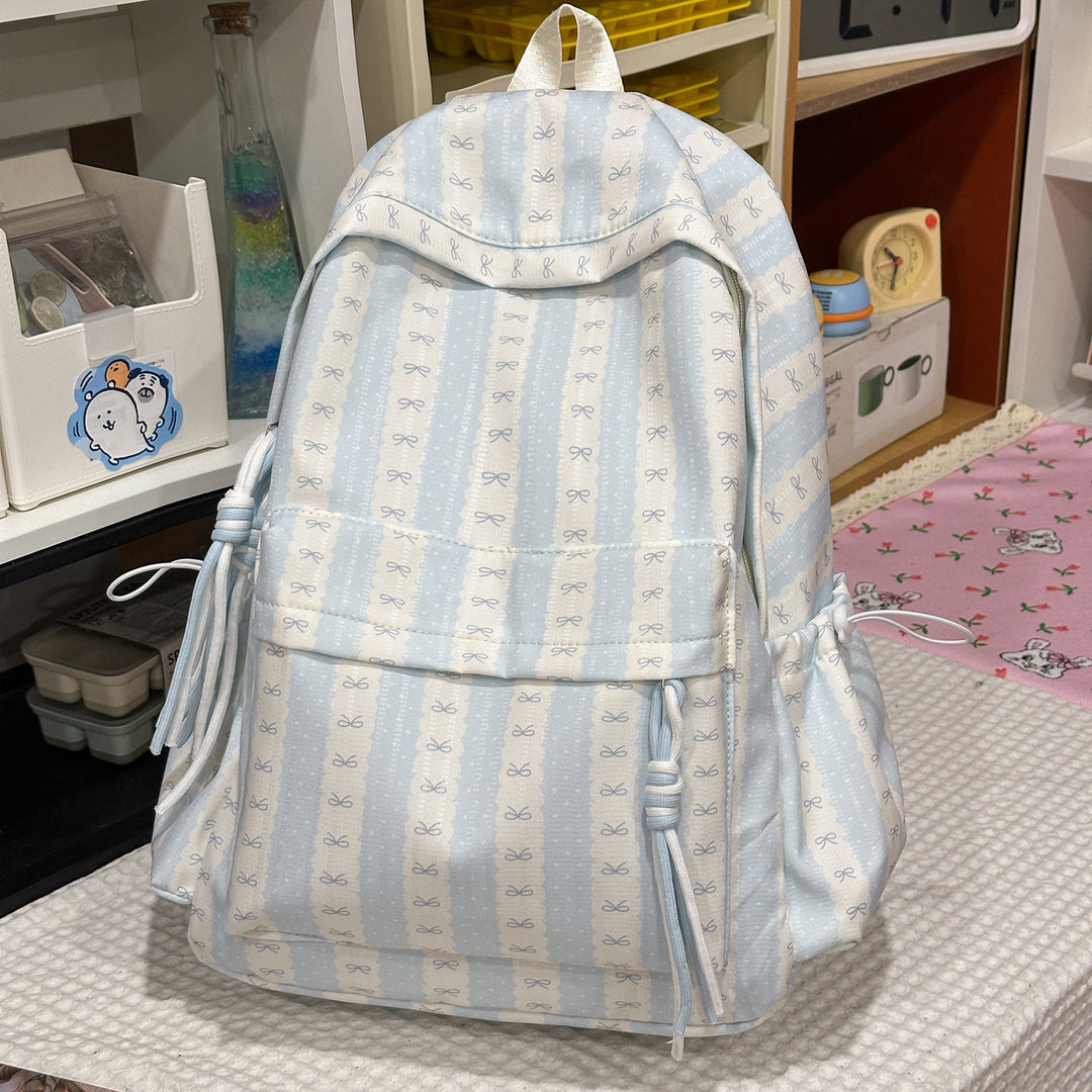 Playful Striped Backpack