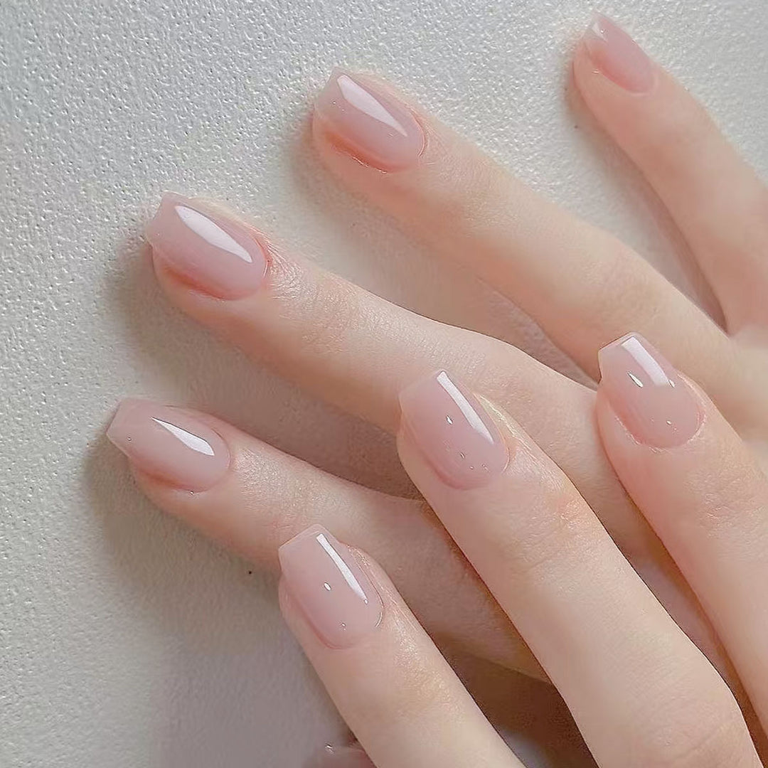Classic Glossy Press-On Nail Set