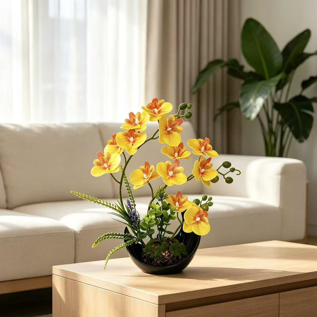 Lifelike Orchid Arrangement