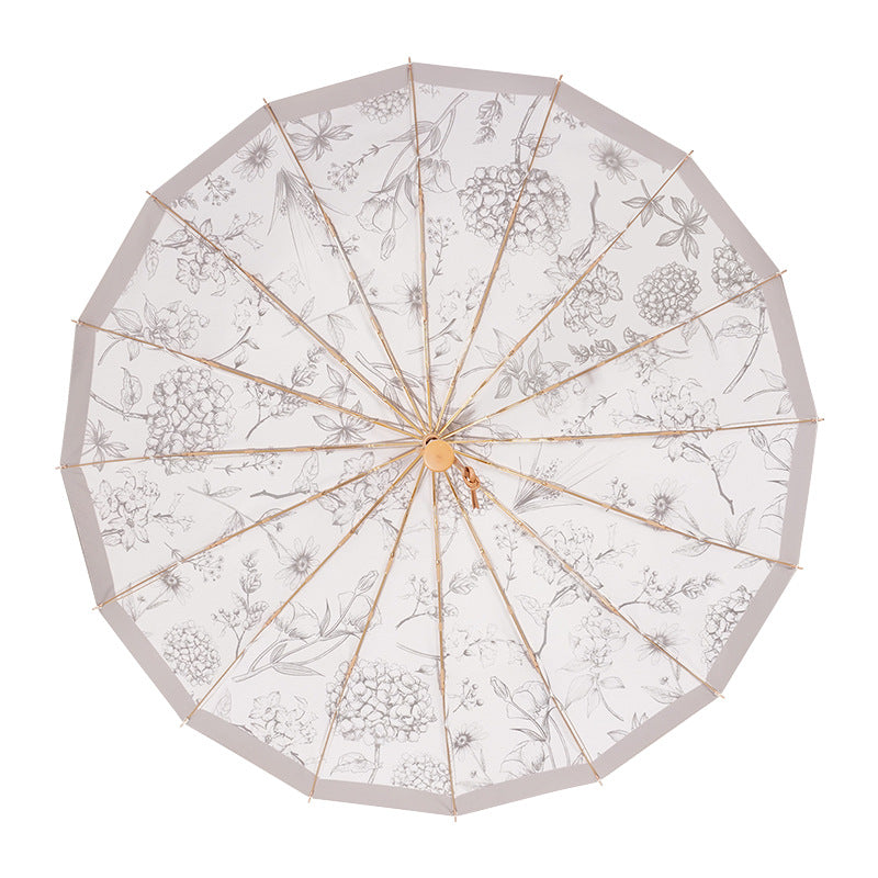Women's decorative sunshade with playful animal design Kalsten
