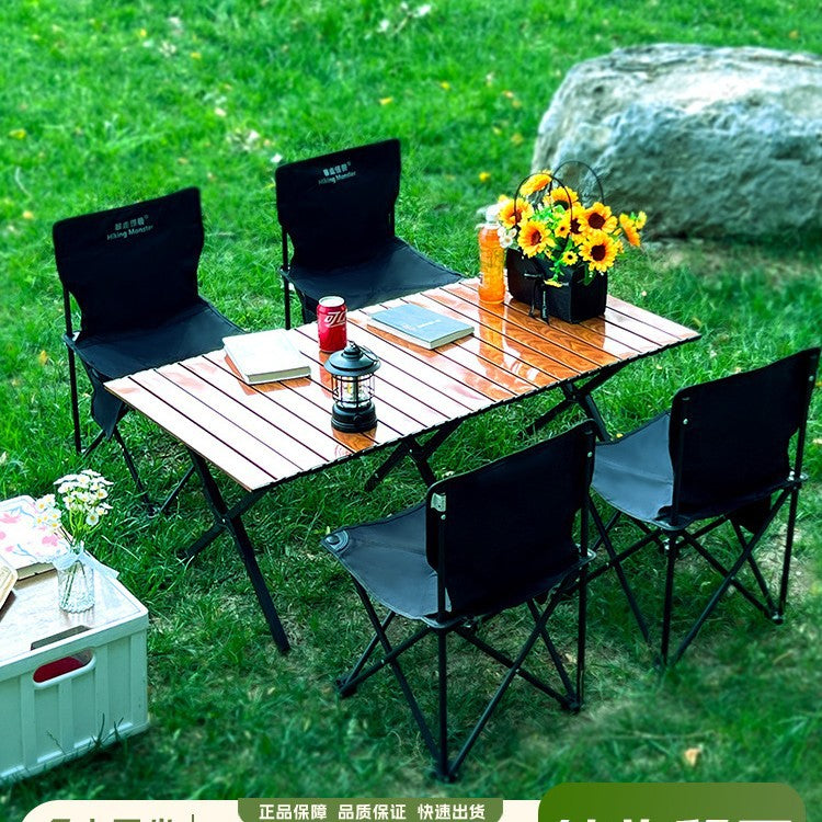 Folding Camping Chairs Set Kalsten
