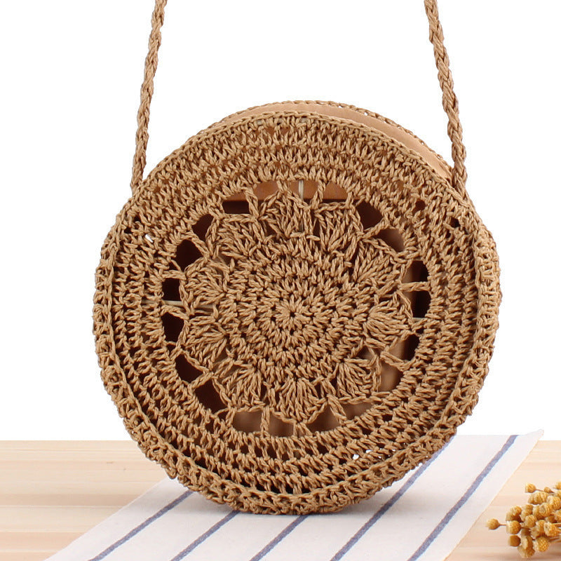 Round Macrame Handbag Kalsten