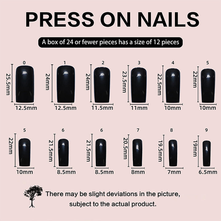 Acrylic nail set with glamorous decorations and elegant designs Kalsten