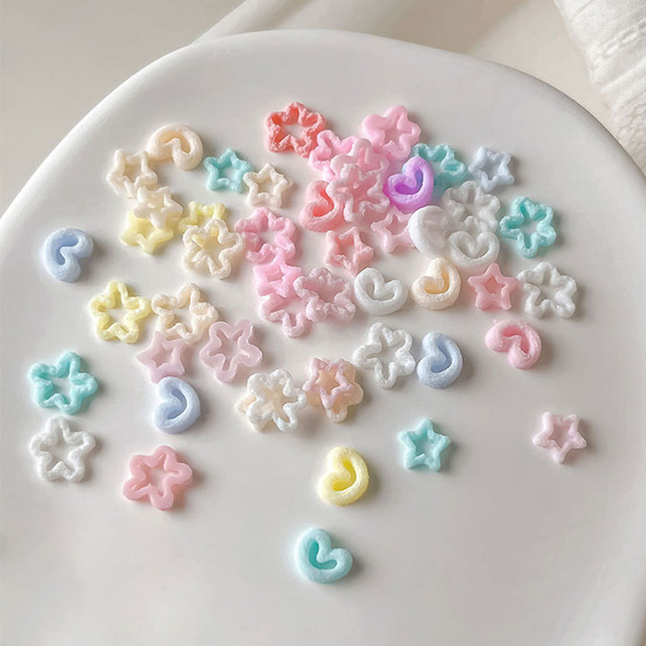 Colorful Assorted Nail Art Charms
