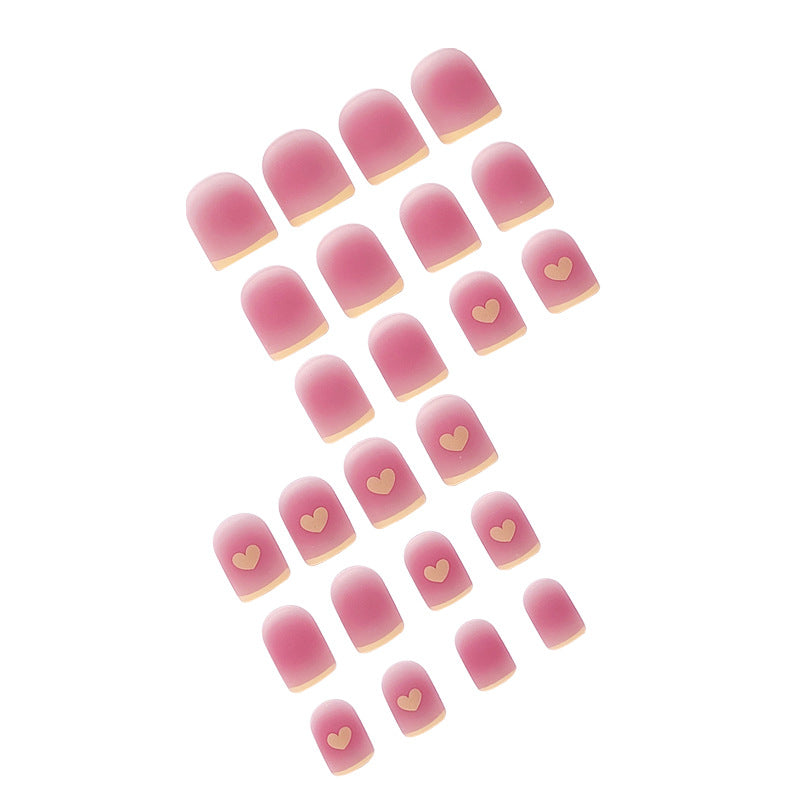 Creative nail designs with heart accent Kalsten