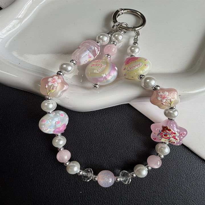 Cute Beaded Charm Keychain Kalsten