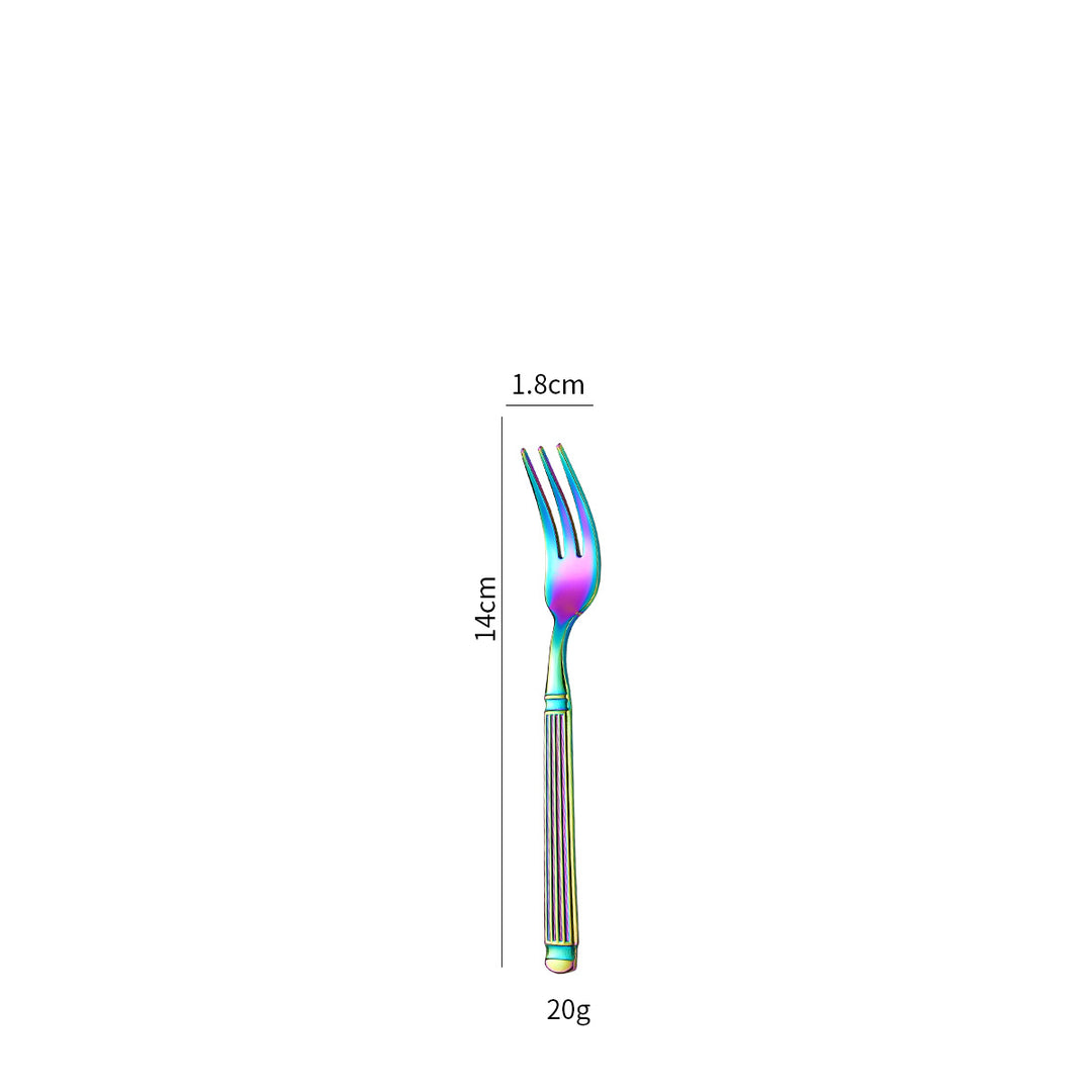 Elegant dessert spoon with exclusive surface design Kalsten